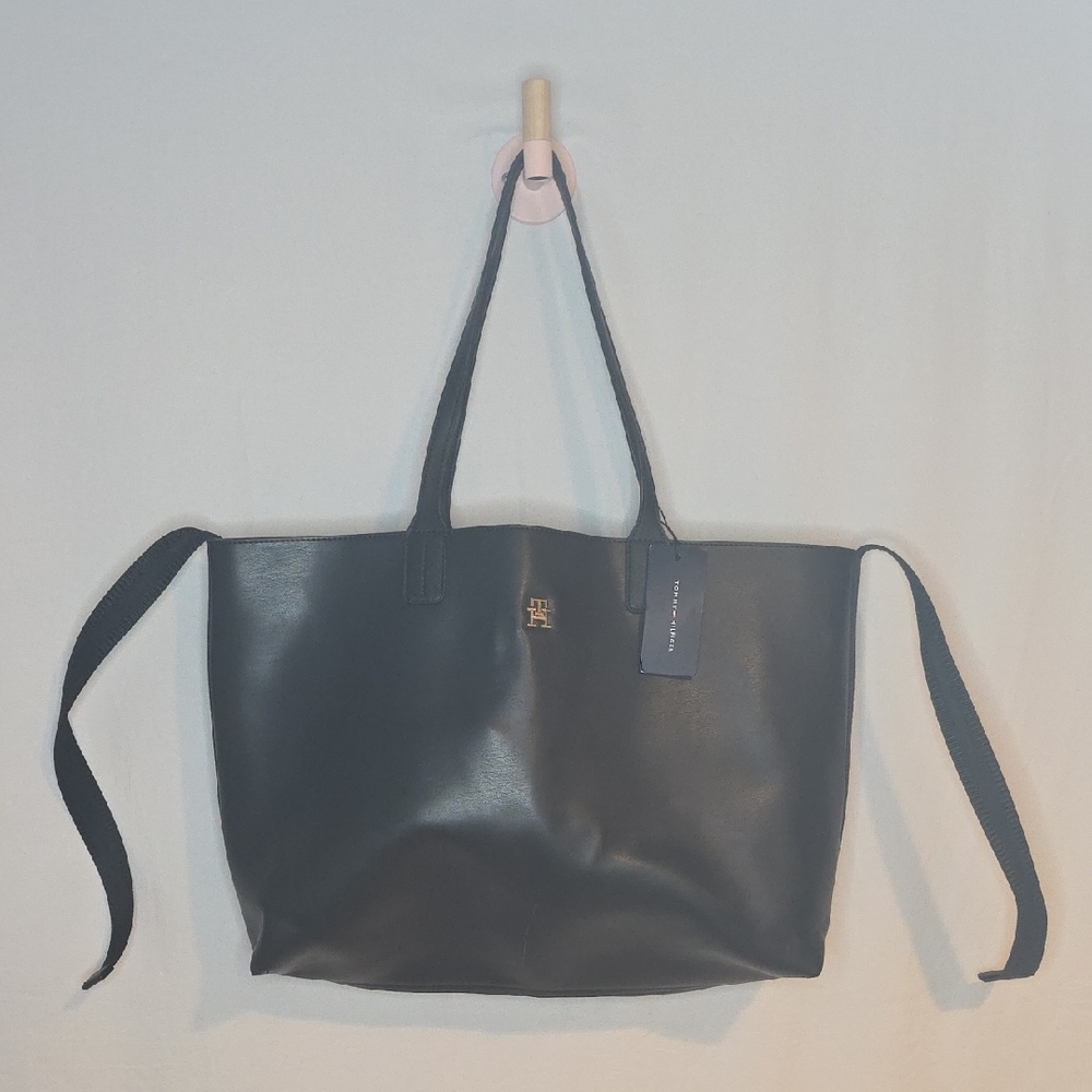 Tommy Hilfiger Black Tote Bag